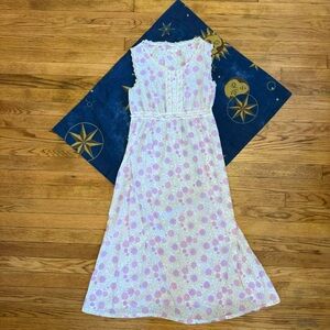 Vintage Laura Ashley cottage nightgown dress